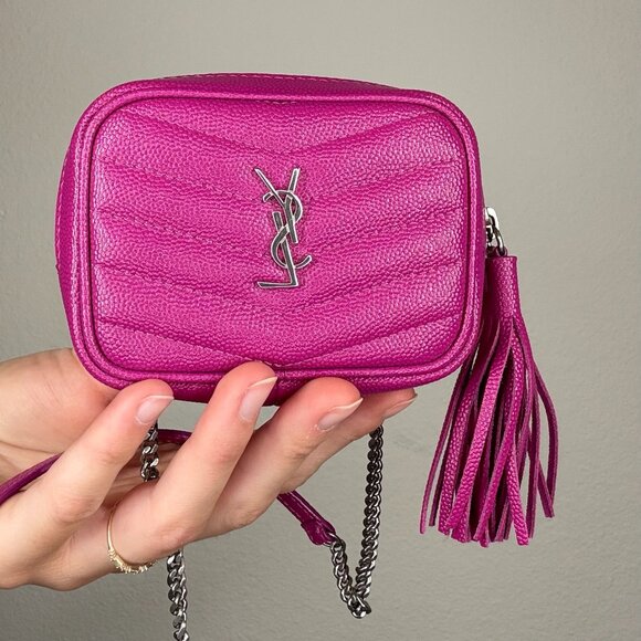YSL Pink Mini Crossbody - Picture 1 of 5